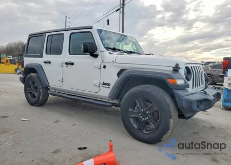 2020 Jeep Wrangler Unlimited Sport z USA, uszkodzony, nr VIN 1C4HJXDN5LW335450